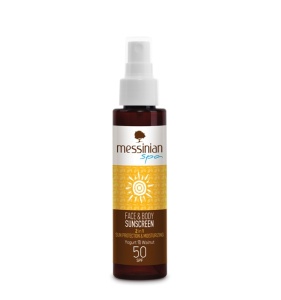 SUNSCREEN Yogurt & Walnut SPF 50 - 100 ml, Messinian Spa