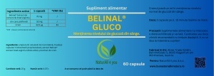 1 + 1 Belinal Gluco - pentru glicemie normală, 2 flacoane a 60 capsule - Bunăstare din Natură - Img 3