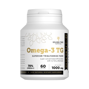 Omega 3 TG - pentru inimă și creier, 60 capsule - Golden Tree