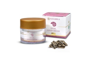 Snail Gold Cream, cremă cu mucină de melc, 50 ml, Sanabela