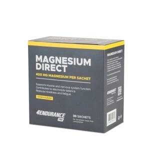 Magneziu direct, supliment alimentar cu îndulcitori, 30 plicuri, 4Endurance - Img 1