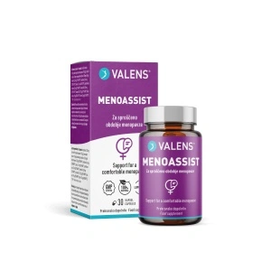 MenoAssist - supliment pentru menopauză, 30 capsule, Valens