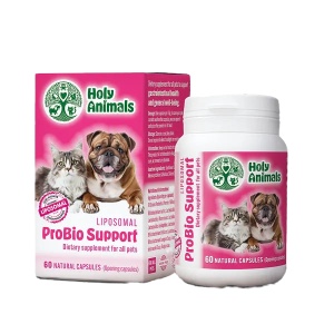 Probio Support lipozomal - suport digestiv pentru animale, 60 capsule - Ekolife Natura