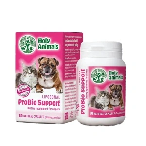 Probio Support lipozomal - suport digestiv pentru animale, 60 capsule - Ekolife Natura