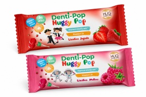 Huggy Pop Vitamina C + D - acadele pentru copii, 10 bucăți, Hug Your Life