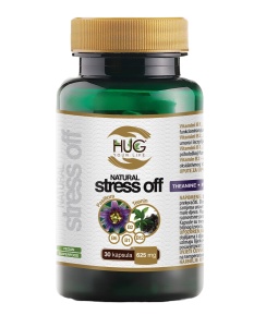 Natural Stress Off - pentru reducerea stresului - 30 capsule - Hug Your Life