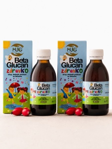 Sirop Beta Glucan, 2 x 125 ml, ZdravKO - pentru imunitate copii - Hug Your Life