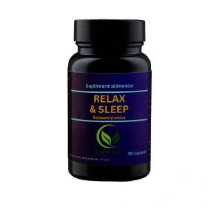 1+1 GRATIS Relax & Sleep - pentru somn odihnitor, 30 capsule - Bunăstare din Natură - Img 2