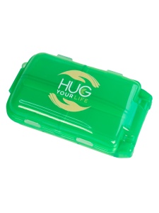Cutie organizatoare pentru capsule - 7 zile, Hug your life