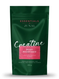 Creatină Body Redefined - 100% creatină monohidrat micronizată, 250 g, Junai