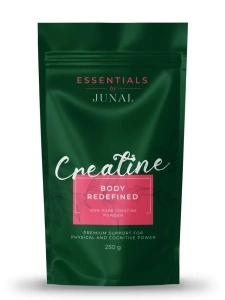 Creatină Body Redefined - 100% creatină monohidrat micronizată, 250 g, Junai