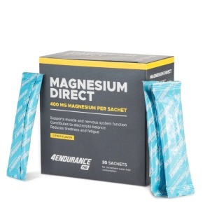 Magneziu direct, supliment alimentar cu îndulcitori, 30 plicuri, 4Endurance - Img 2
