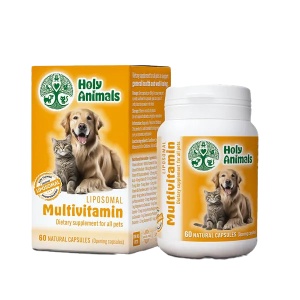 Multivitamine lipozomale pentru animale, 60 capsule - Ekolife Natura