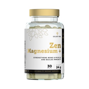 Zen Magnesium - pentru relaxare si energie, 30 capsule - Golden Tree