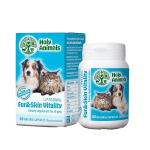 Fur & Skin Vitality Lipozomal - pentru blană și pielea animalelor, 60 capsule - Ekoli
