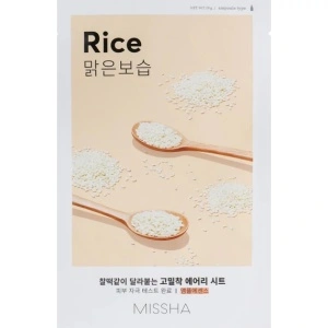 MISSHA - Airy Fit Sheet Mask – Rice, 19 g