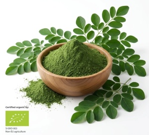 ECO Moringa Vita Verde JUNAI - 100% pulbere organică de moringa, 250 g, Junai - Img 3