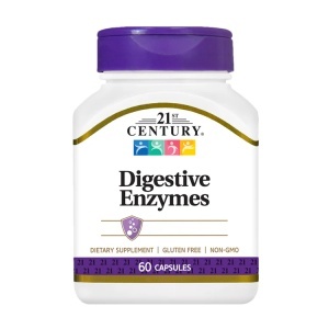 Enzyme Blend, enzime digestive, 60 capsule, 21st Century
