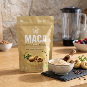 Maca Powder Bio, 250 g, Iswari - Img 2