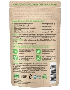 OMEGA 3 ULEI DIN ALGE, 30 capsule softgel, Together health - Img 2