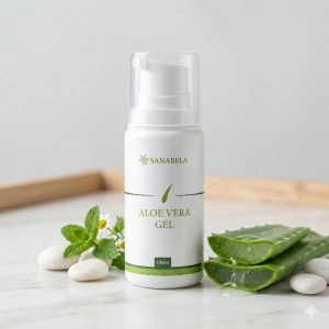 Aloe vera gel, 100 ml, Sanabela