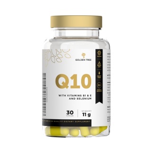 Golden Tree Q10 - susține energia celulară, inima si vitalitatea, 30 capsule