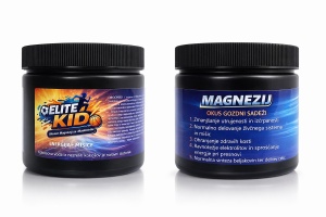 Magneziu pentru copii (7+), supliment alimentar, 150 g, Elite Kid