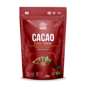 BIO Cacao în pulbere, 125 g, Iswari