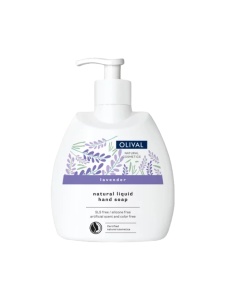 Săpun lichid natural pentru mâini cu lavandă, 300 ml, Oliva