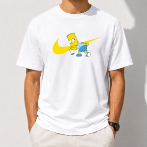 Tricou alb unisex NKS