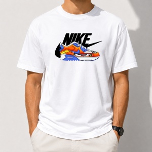 Tricou alb unisex NK14