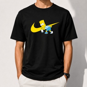 Tricou negru unisex NKS