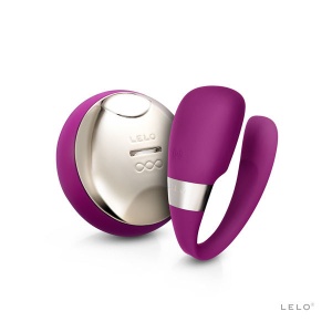 Aparat de Masaj pentru Cupluri Lelo Tiani 3 Insignia – Mov, Telecomandă SenseMotion™, IP68, USB - Img 2
