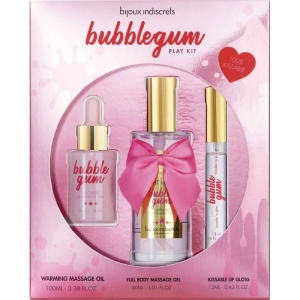 Bijoux – Kit Senzual „Bubblegum”: Colecție de Răsfăț și Aromă, 3 Piese