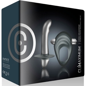 Climaximum - Kit Entice cu inel pentru penis și vibrator de prostată pentru începători - Img 5