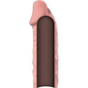 Extensie de Penis Naturală V5 din Silicon Lichid – Flexibilă și Adaptabilă - Img 2