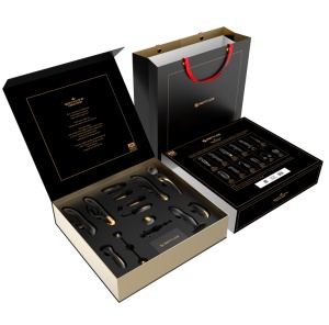Kit Deluxe Black & Gold – Set de lux cu 12 jucării erotice premium (Silicon & Detalii placate cu aur) - Img 5