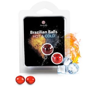 Mingi Braziliene SecretPlay – Efect Dual Cald & Rece, 2 Unități