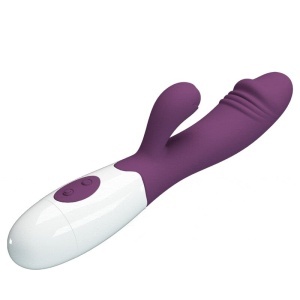 Pretty Love – Vibrator Dublu „Snappy” pentru Punctul G și Clitoris (Mov, 30 Funcții) - Img 6