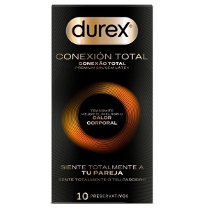 Prezervative Fără Latex Durex Total Connection Ultra Fine Plus – Pachet 10 bucăți - Img 1