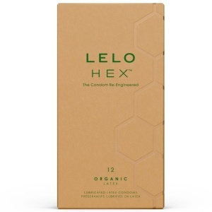 Prezervative Premium LELO HEX™ Organic cu L-Arginină – Pachet 12 bucăți - Img 1