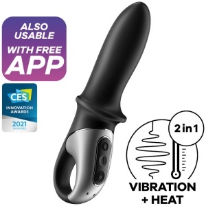 Vibrator Anal cu Funcție de Încălzire Satisfyer Hot Passion – Control prin Aplicație, Silicon Medical și Design Unisex