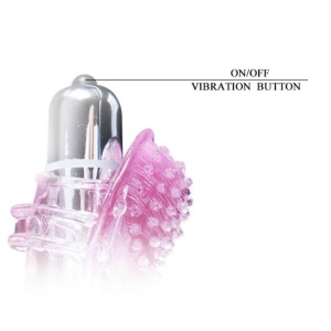 Vibrator de deget cu masaj stimulant, texturat pentru clitoris, 10 moduri de vibrație - Img 3