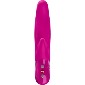 Vibrator Dublu Lady Bi Rabbit Magenta (2 Motoare, 6x6 Programe, USB-C) - Img 2
