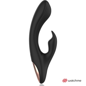 Vibrator Iepuraș cu Telecomandă Ceas Watchme Anne's Desire – Negru, 2 Motoare, 7 Moduri, Impermeabil, USB - Img 4