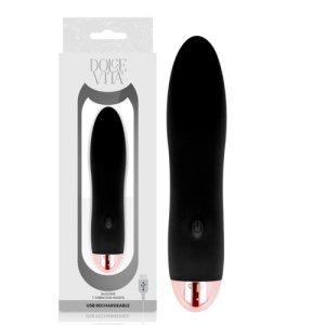 Vibrator Reîncărcabil Negru cu 7 Moduri - DOLCE VITA Black Four – - Img 3