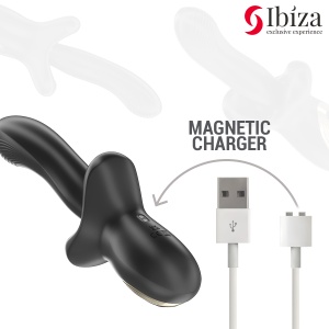 Vibrator rotativ premium IBIZA cu 3 motoare, rotație și funcție de „mușcătură” - Img 5