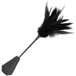 Cravașă BDSM cu Pene Stimulatoare – Riding Crop Erotic 48 cm - Img 3