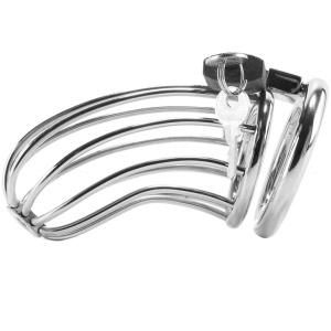 Cușcă de Castitate Metalică Bird Cage – Oțel Inoxidabil BDSM