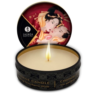 Display Premium Shunga – Lumânări de Masaj „Mini Caress”, 24 Unități - Img 3